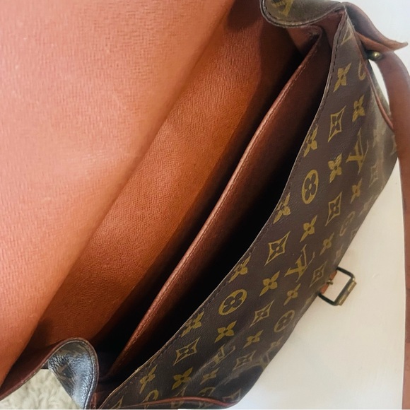 LOUIS VUITTON Cartouchiere SL 0940 Vintage Crossbody Messenger File Saddle Bag - Picture 13 of 16